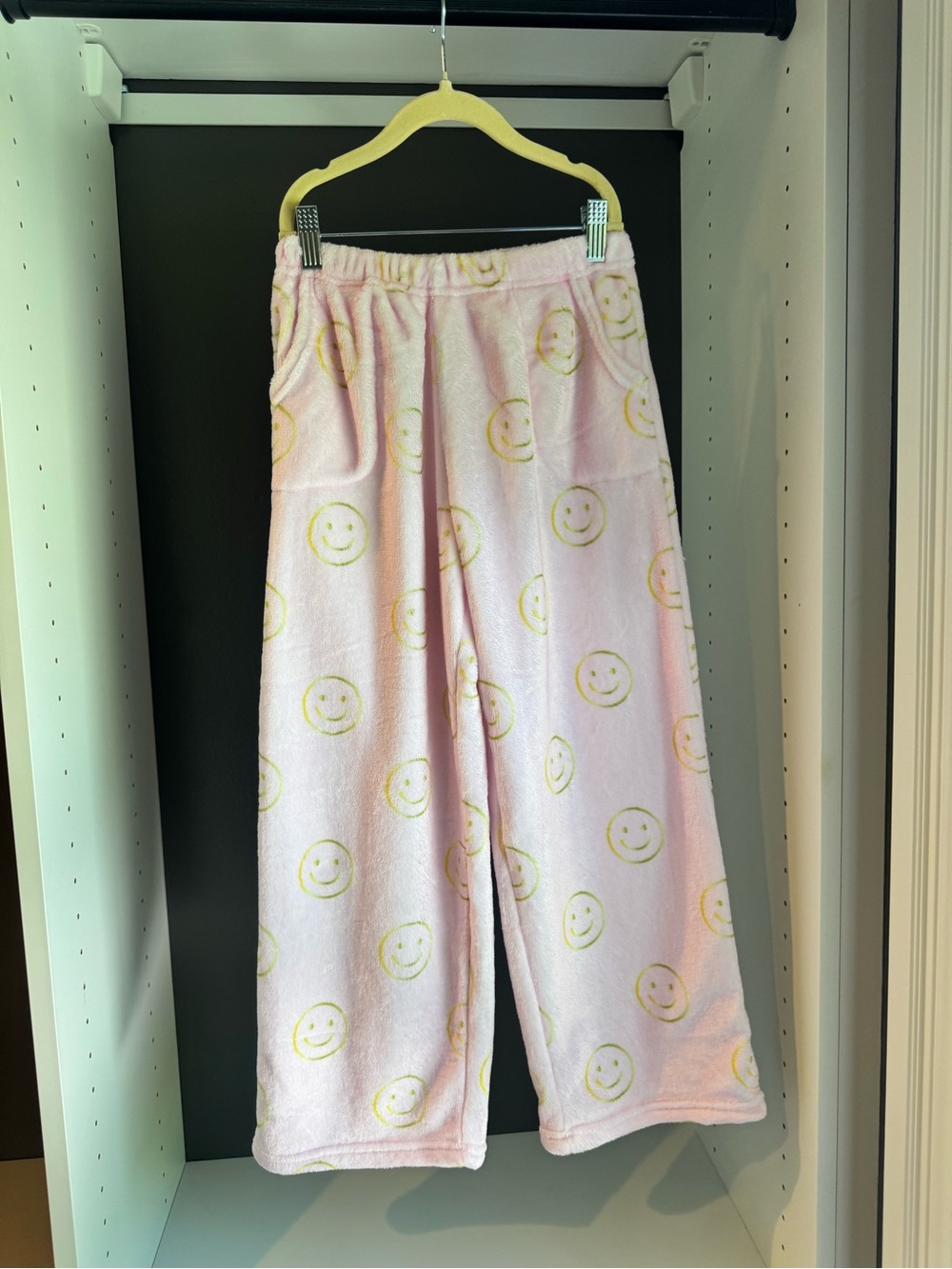 iScream Pink/Gold Girls Smiley Pajama Pants (6/8)